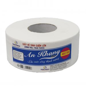 AKC700 - giấy vệ sinh cuộn lớn an khang caro700