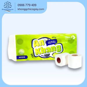 Giấy Vệ Sinh Cuộn Nhỏ An Khang Soft10 | AKS10